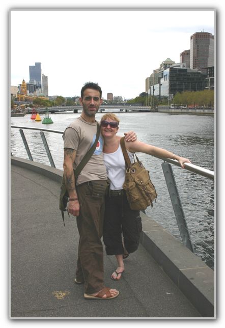 Stuart & Karen Opposite Crown Casino Melbourne Feb 2007 1